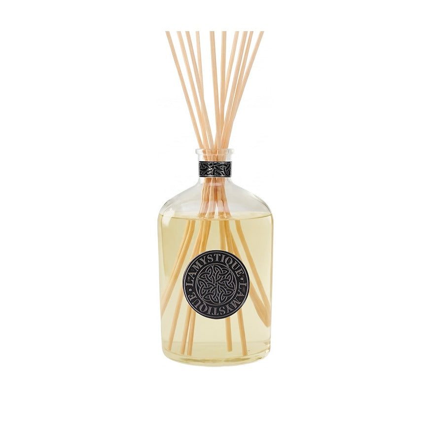LaMystique: diffusore a osmosi in vetro trasparente, fragranza Citrus Bouquet, 5 l
