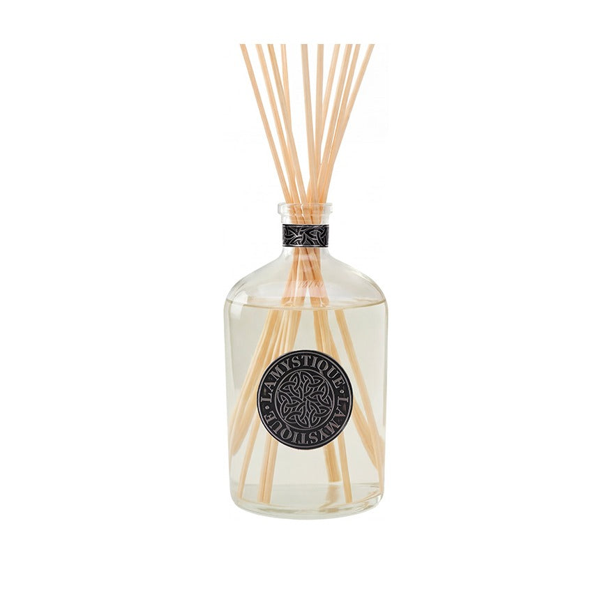 LaMystique, diffusore a osmosi in vetro trasparente, fragranza Sapone di Marsiglia, 5 l