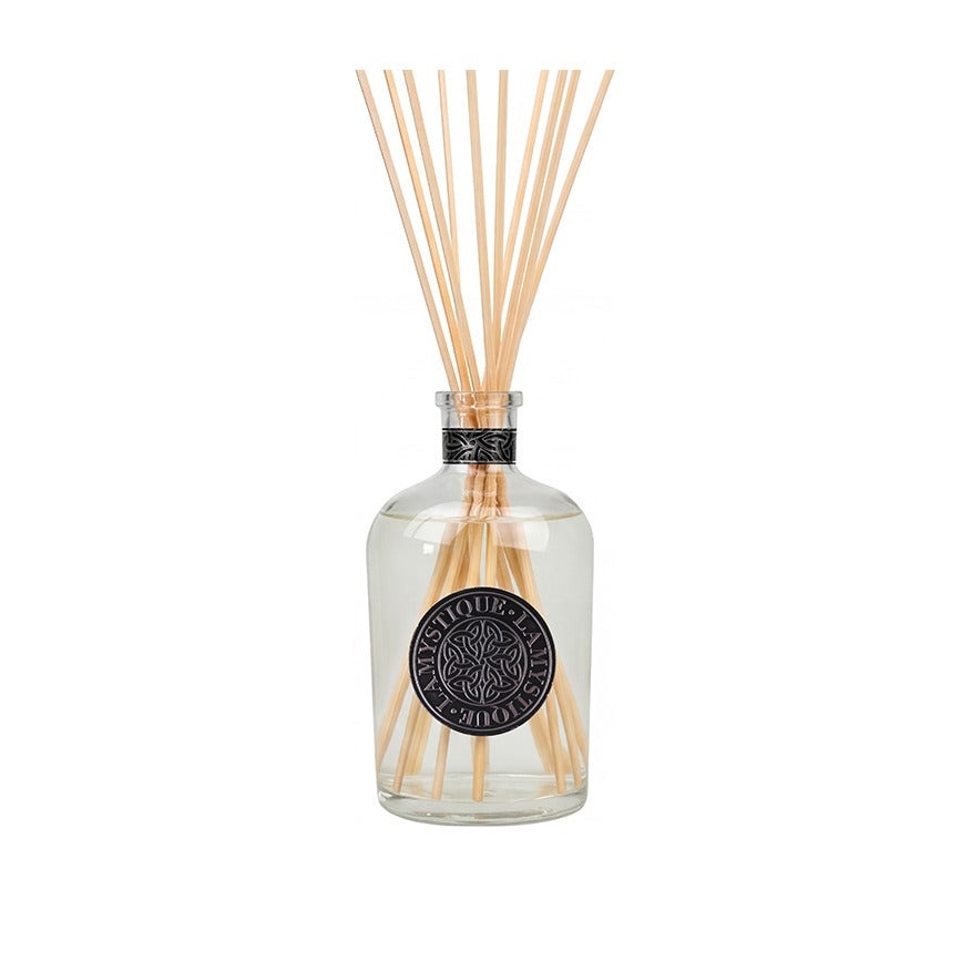 LaMystique, diffusore a osmosi in vetro trasparente, fragranza Fiori di Cotone, 3 l