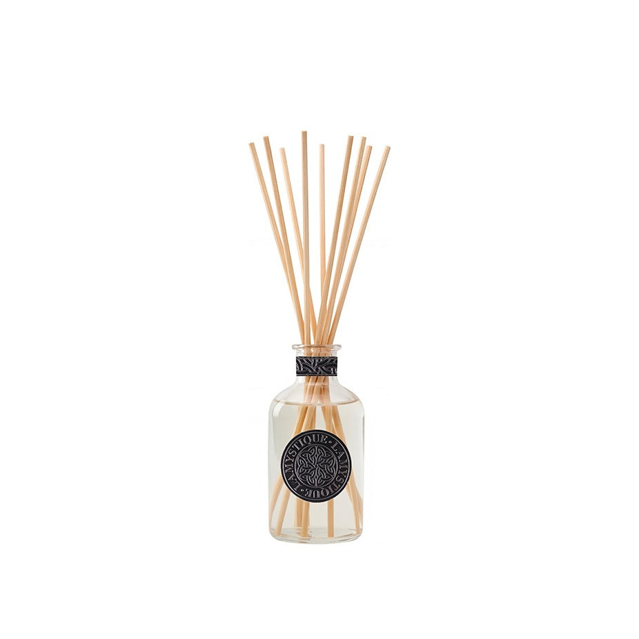 LaMystique, diffusore a osmosi in vetro trasparente, fragranza Fiori di Cotone, 500 ml