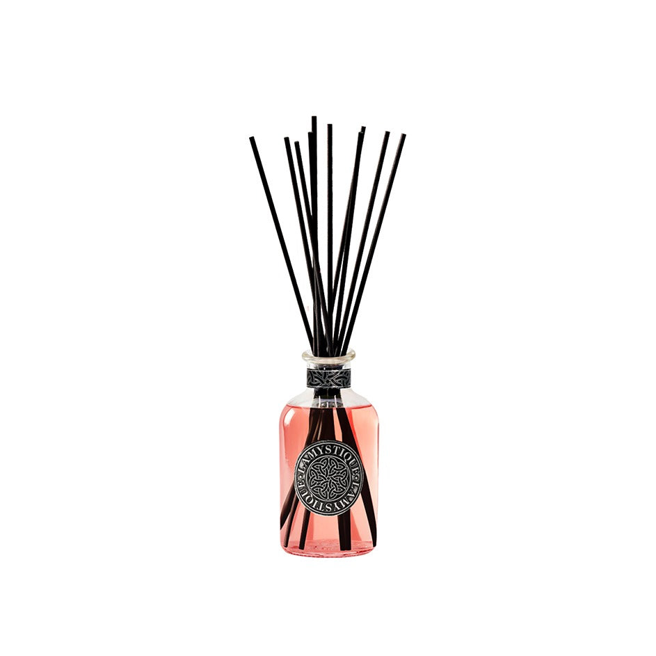 LaMystique, diffusore a osmosi in vetro trasparente, fragranza Melograno e Mango, 500 ml