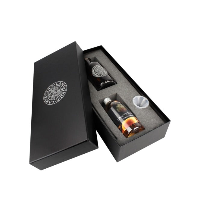 Lamystique, gift box per diffusore d'ambiente, fragranza Pera e Vaniglia, 500 ml