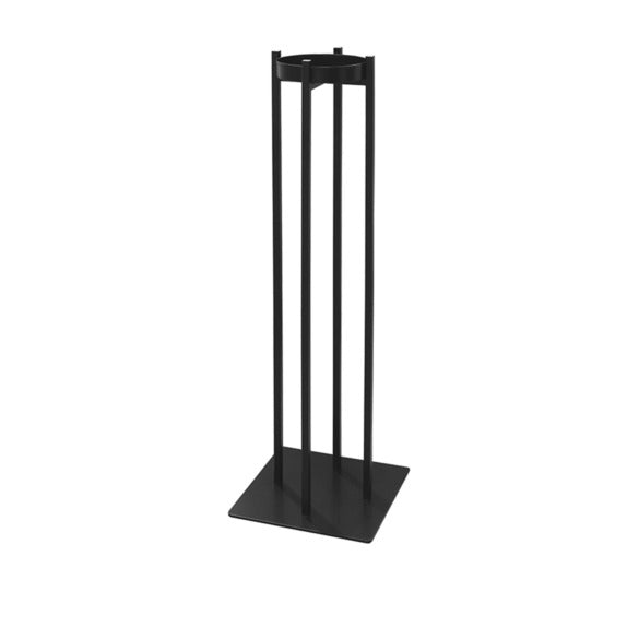 Piantana Neliö in metallo nero, per diffusori da 5 l, 30x30xh100 cm