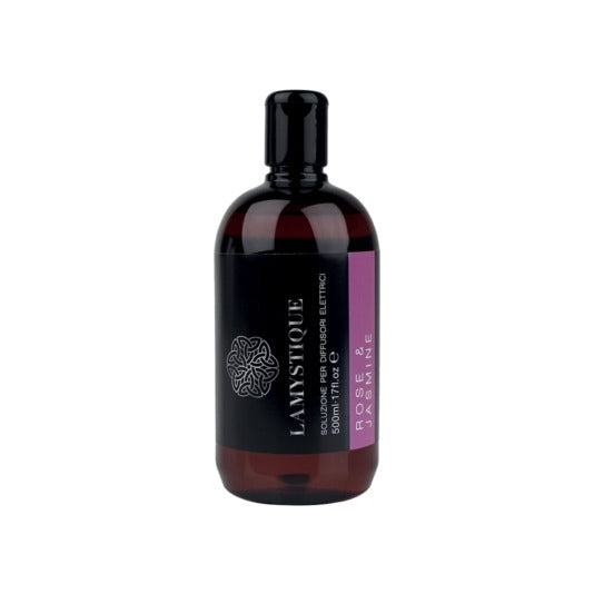 LaMystique, soluzione per diffusore a ultrasuoni, fragranza Rosa e Gelsomino, 500 ml