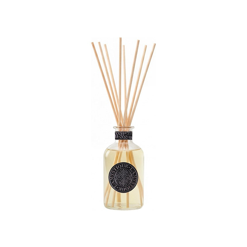LaMystique, diffusore a osmosi in vetro trasparente, fragranza Citrus Bouquet, 500 ml