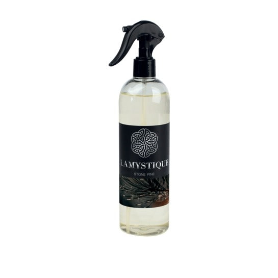 LaMystique, profumatore spray per ambienti e tessuti, fragranza Pino Cirmolo, 500 ml