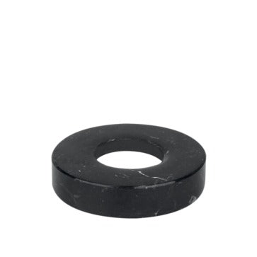 LaMystique, tappo in marmo nero, diam. 7xH1,7 cm.