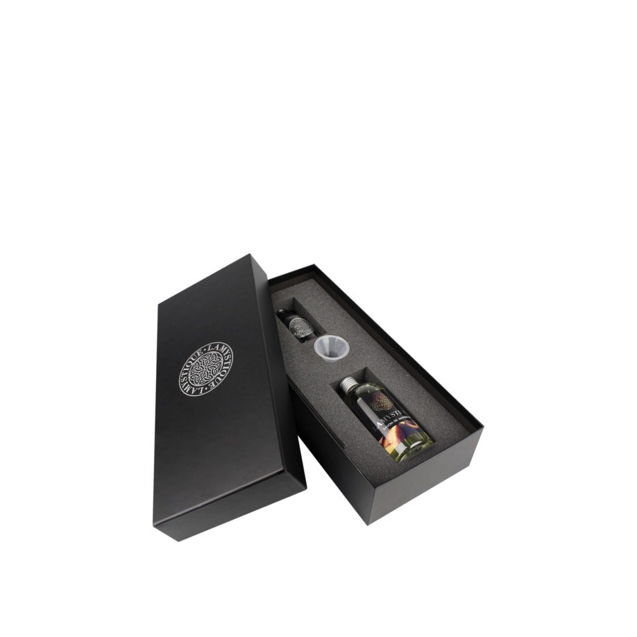 Lamystique, gift box per diffusore d'ambiente, fragranza Sapone di Marsiglia, 100 ml