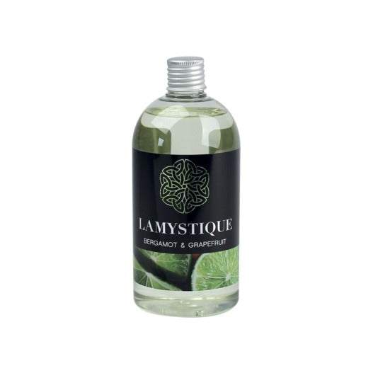 LaMystique, refill per diffusore a osmosi, fragranza Bergamotto e Pompelmo, 500 ml
