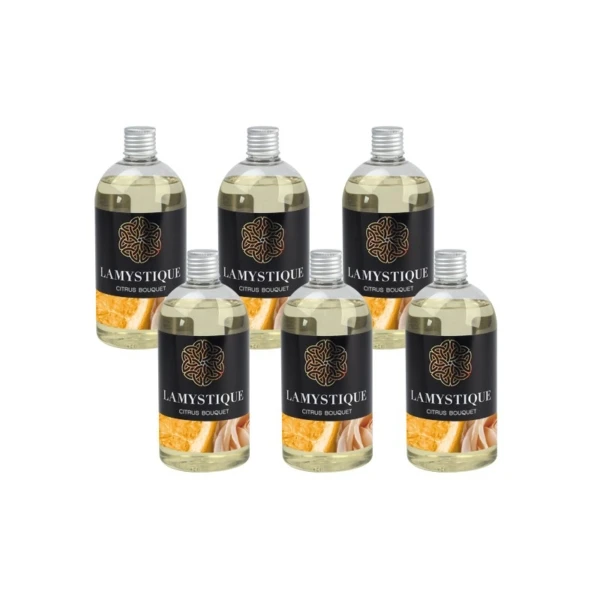 Confezione da 6 refill Bouquet d'Agrumi, 500 ml