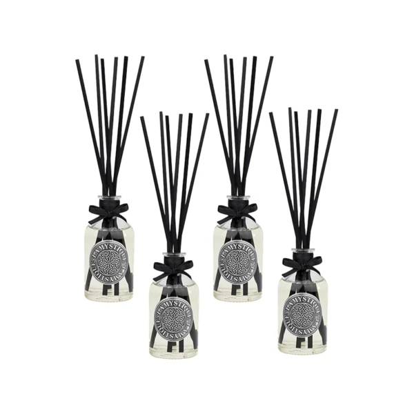 MYS4SM4.jpg Packaging of 4 room diffusers, Savon de Marseille fragrance, 100 ml